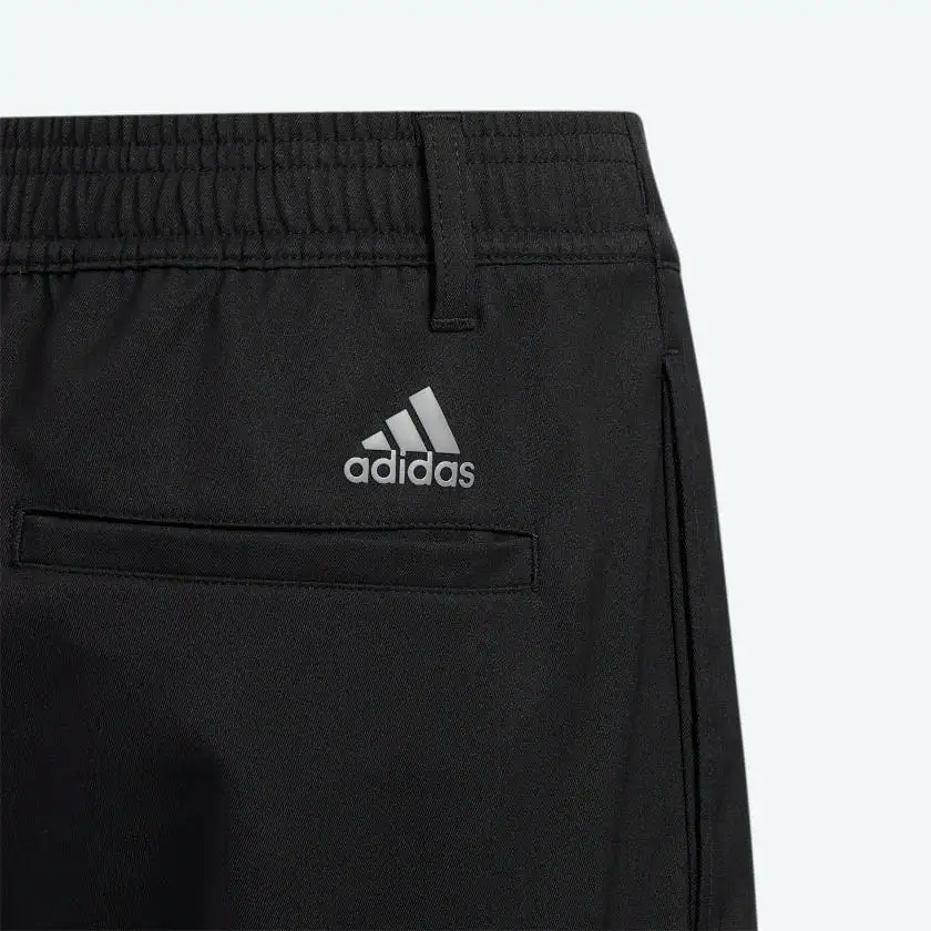 Adidas Boy's Ultimate365 Adjustable Black Golf Shorts HA7931