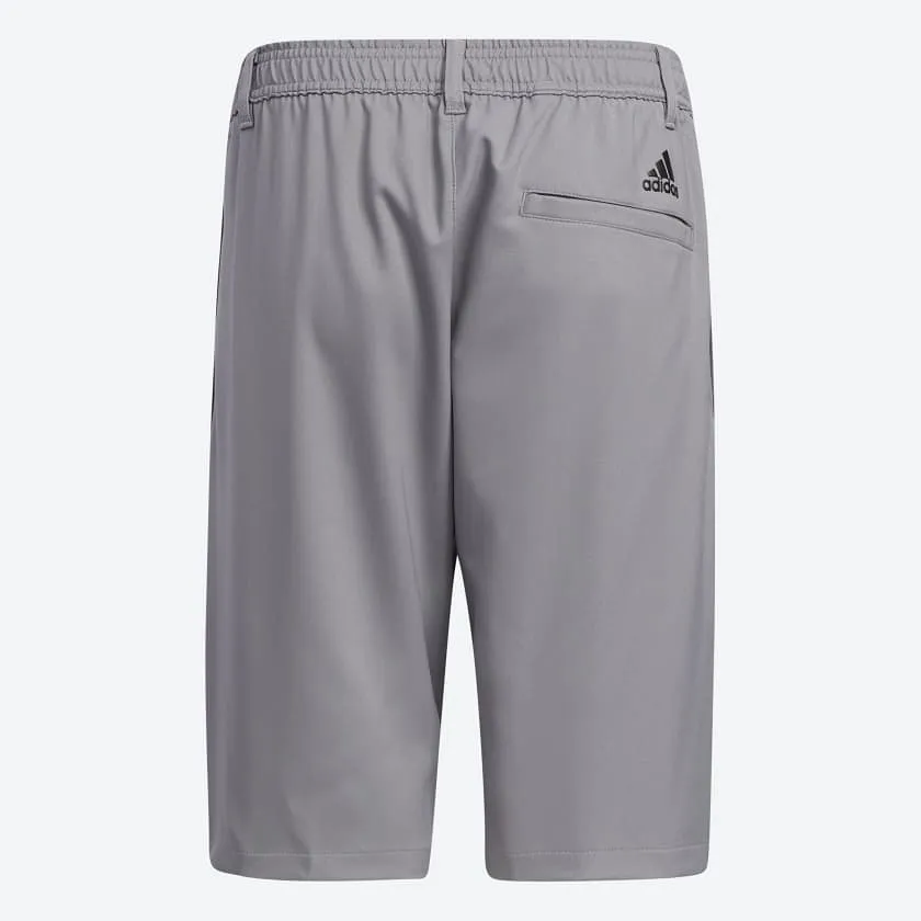 Adidas Boy's Ultimate365 Adjustable Grey Golf Shorts HA7932