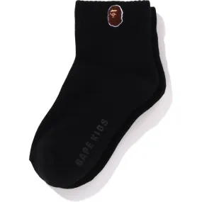 APE HEAD ONE POINT SOCKS KIDS