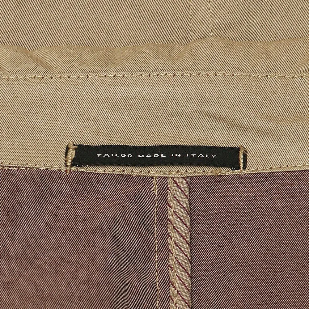 Beige Baker Style Work Chore Jacket