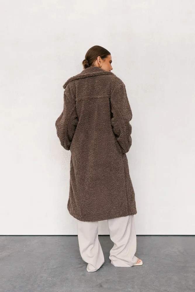 Belinda Coat- Brown