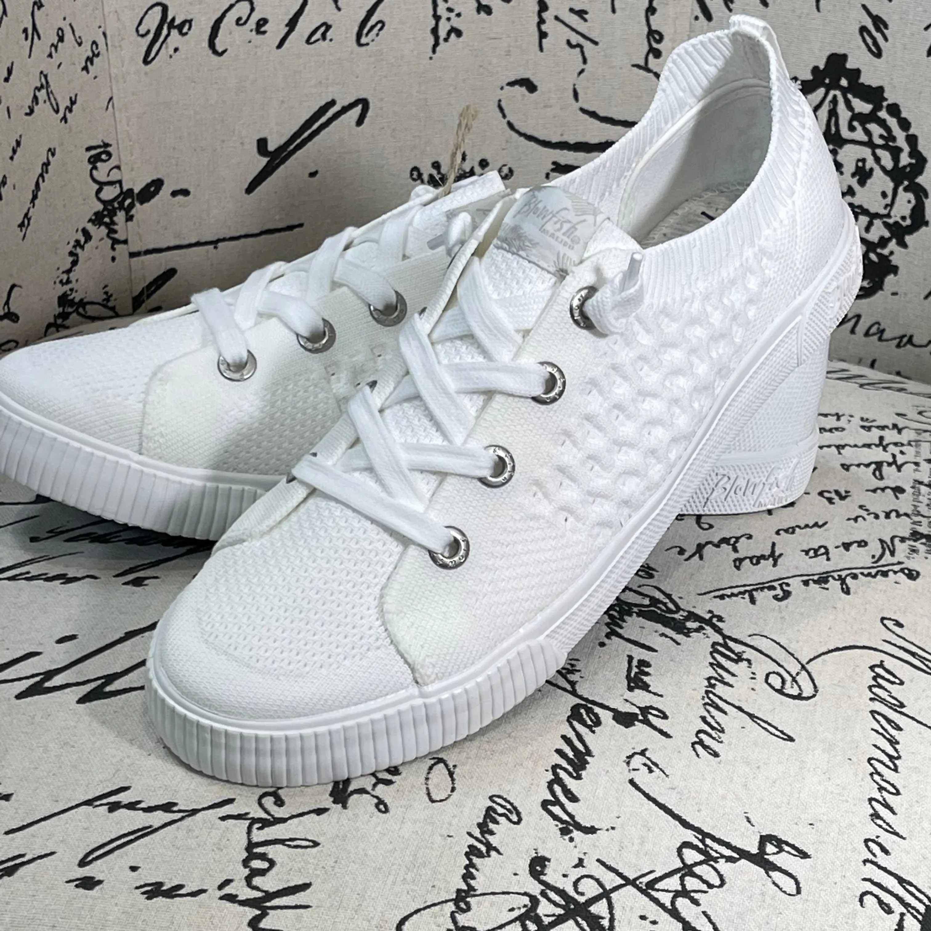 Blowfish White Free Spirit Sneaker