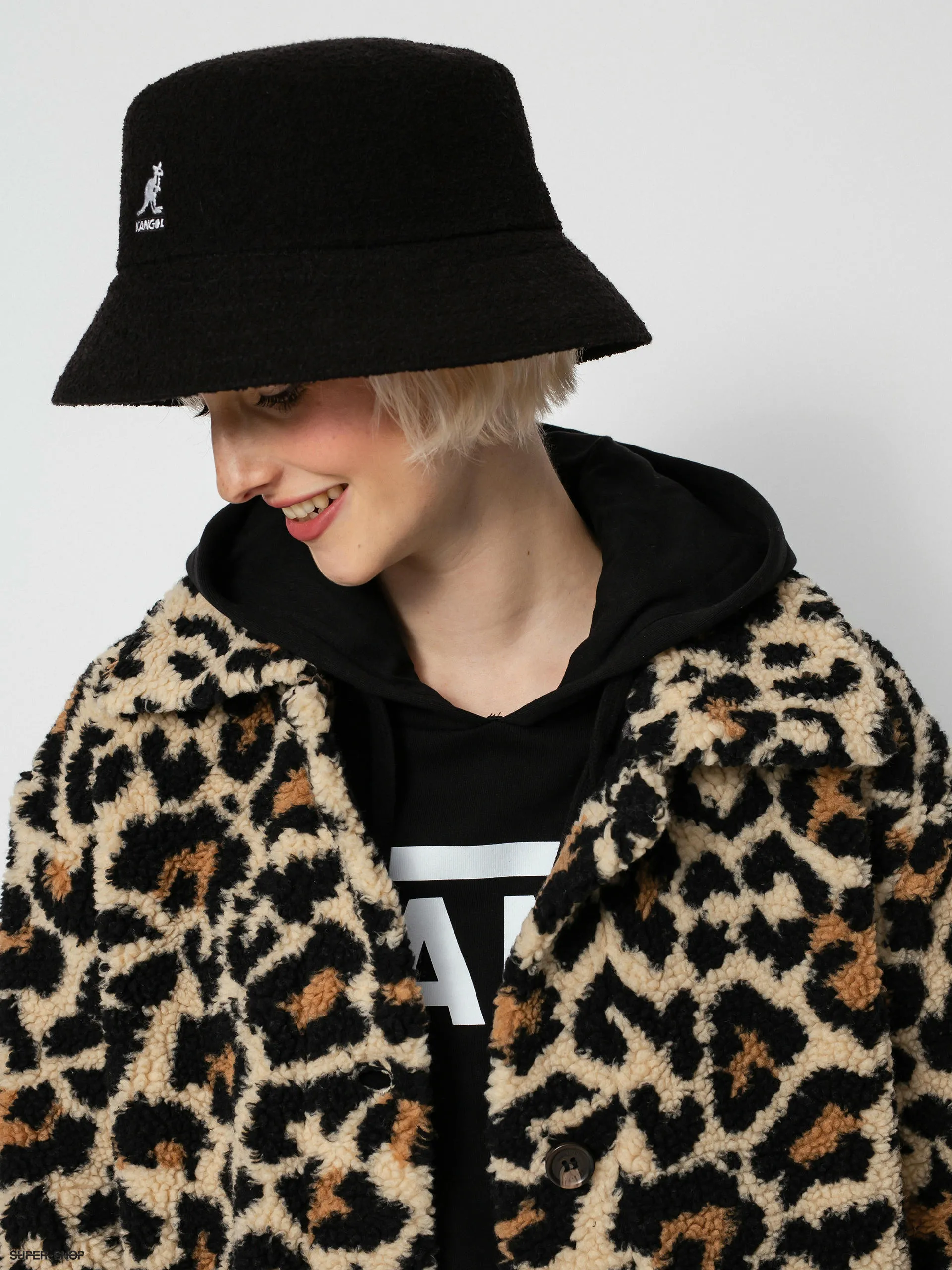 Brixton Bern Coat Jacket Wmn (leopard)