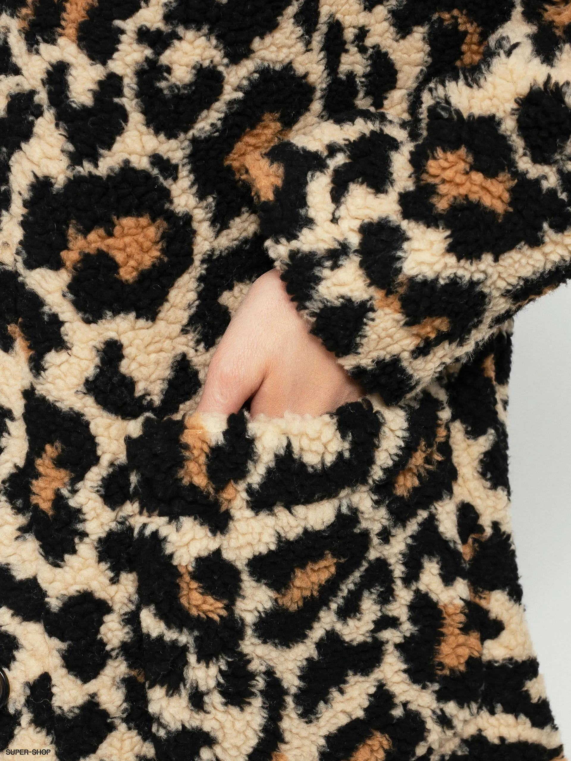 Brixton Bern Coat Jacket Wmn (leopard)