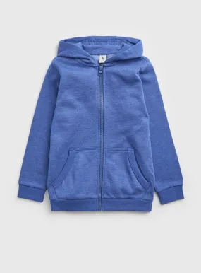 Buy Blue Zip Through Hoodie 4 years | Jumpers and hoodies | Tu