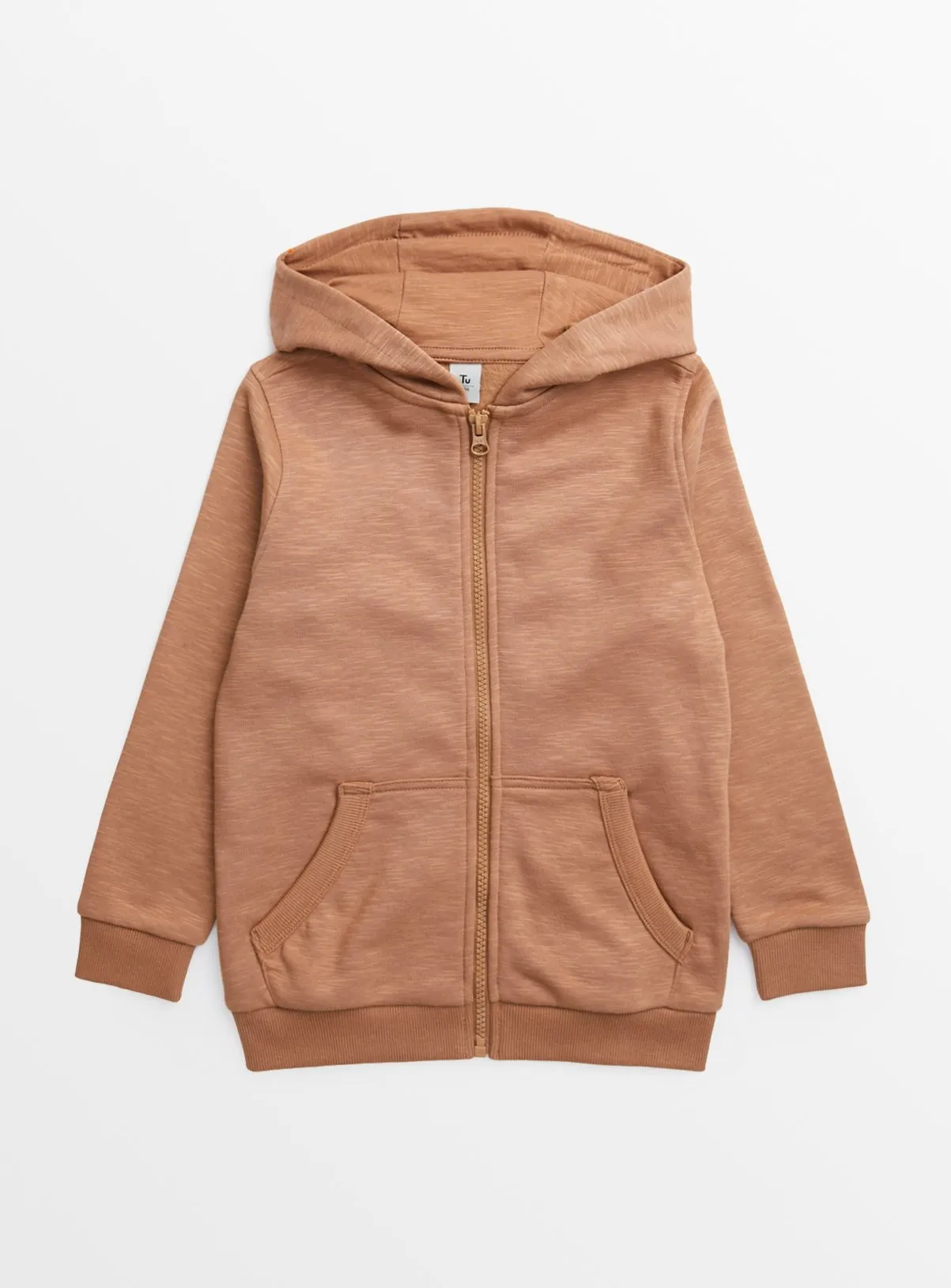 Buy Brown Zip-Through Hoodie 4 years | Jumpers and hoodies | Tu