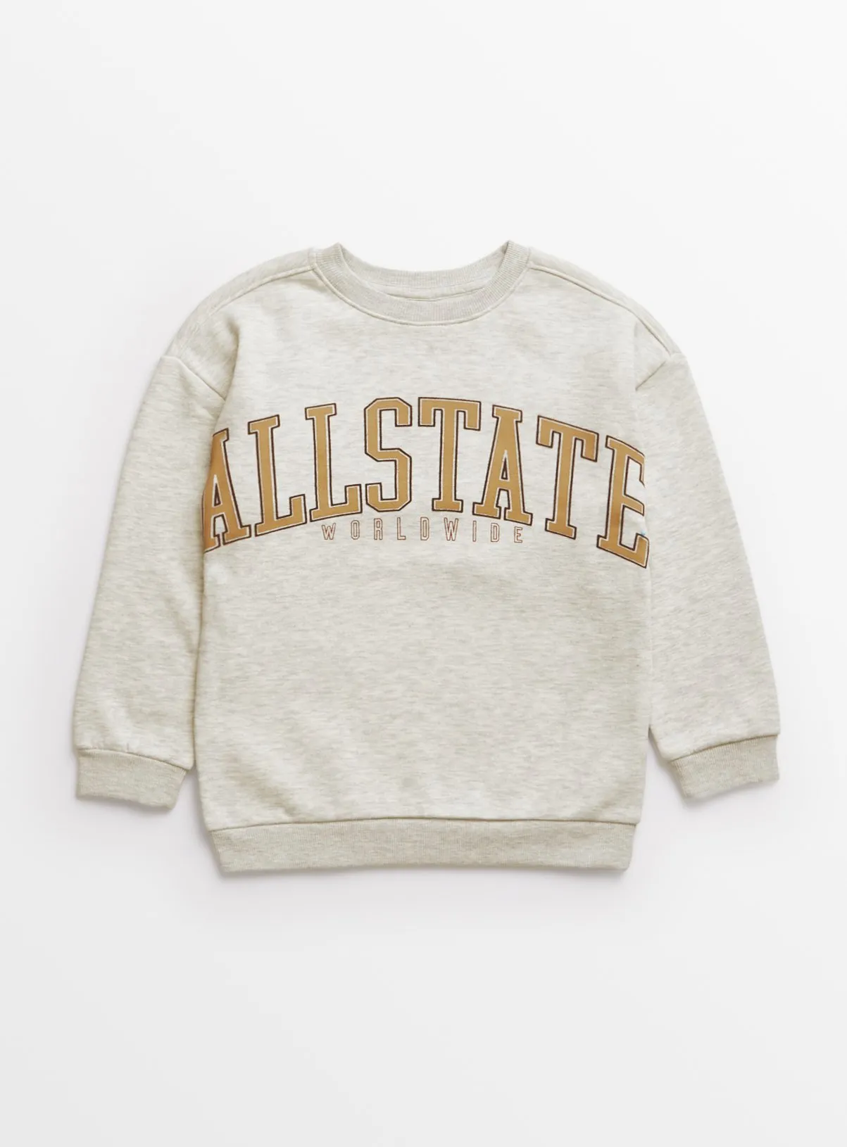 Buy Grey Varsity Slogan Sweatshirt 7 years | Jumpers and hoodies | Tu