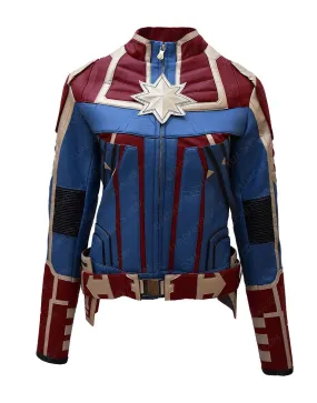 Captain Marvel Carol Danvers Brie Larsons Jacket - Ujackets