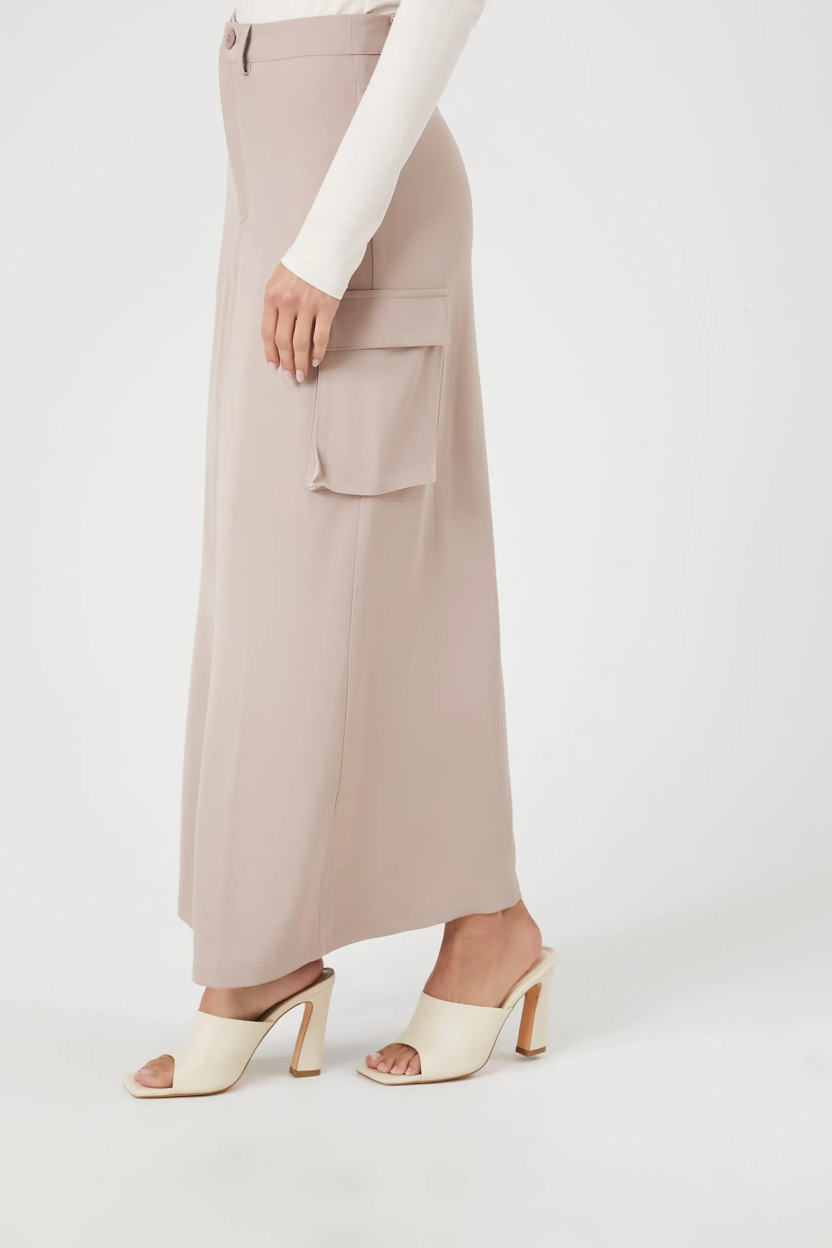 Cargo Maxi Skirt