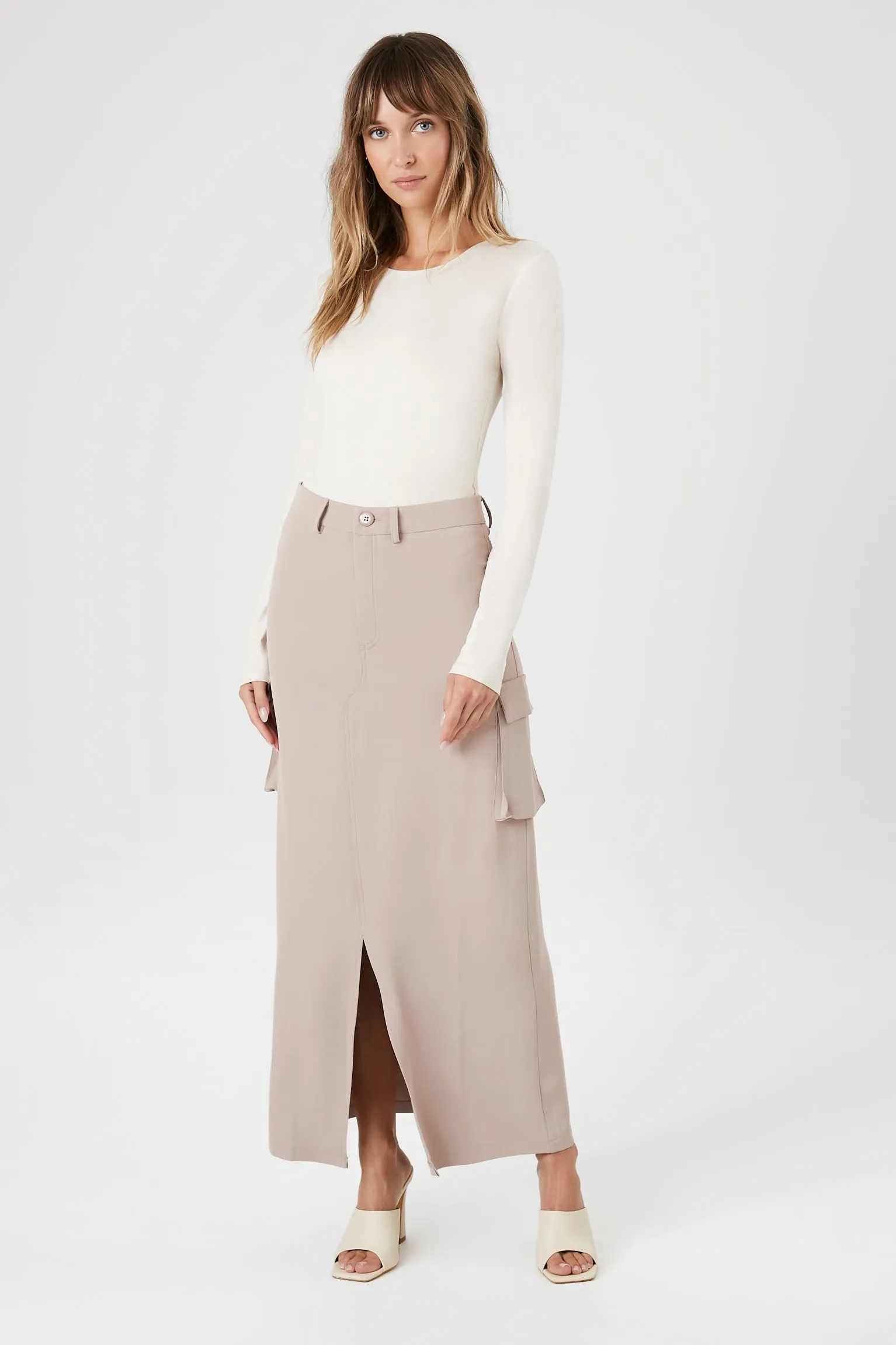 Cargo Maxi Skirt