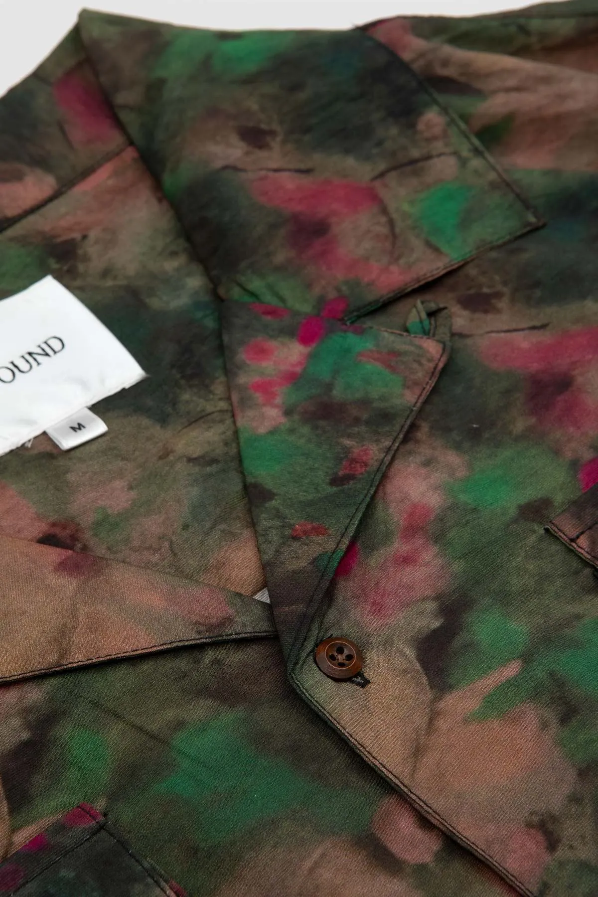 Charlot LS Camp Shirt - Water Color Floral