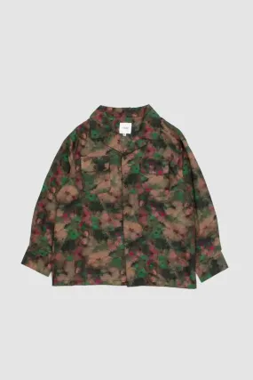 Charlot LS Camp Shirt - Water Color Floral