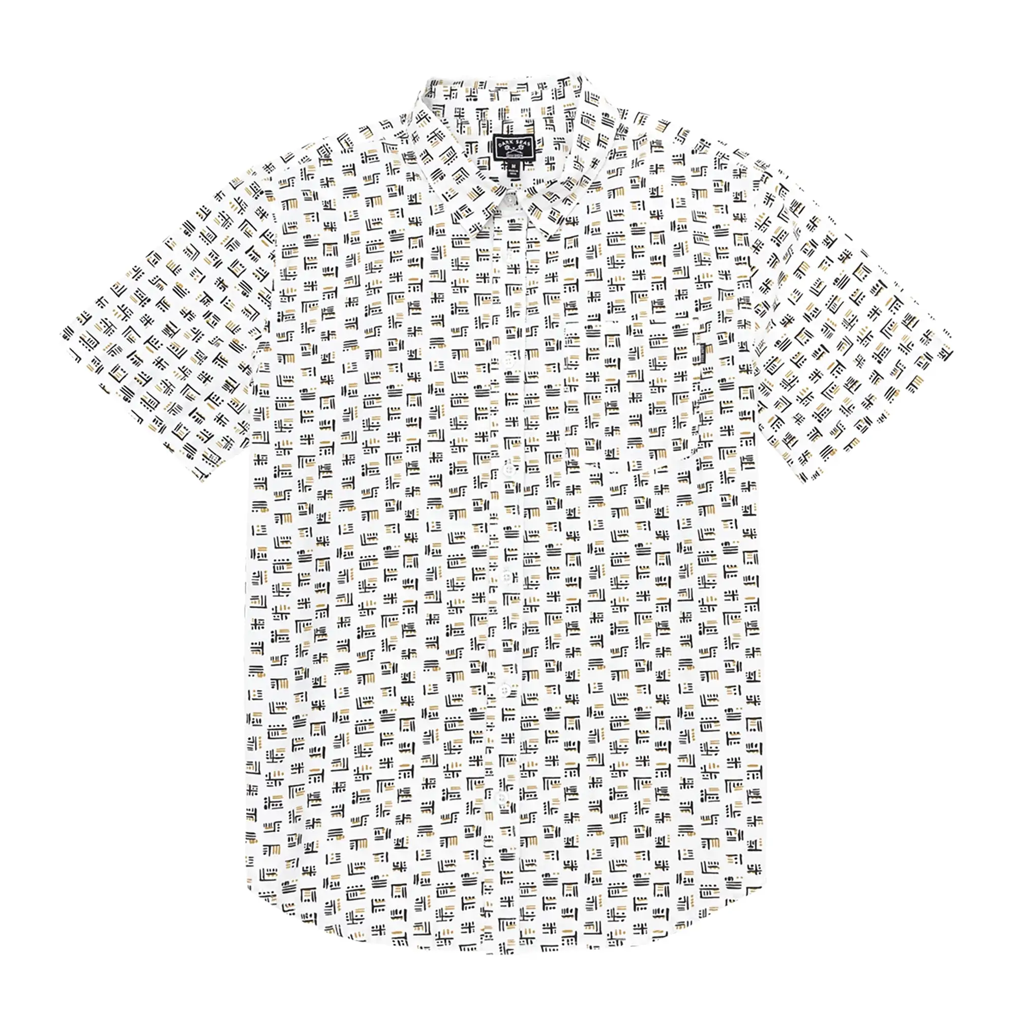 CHEMISE DARK SEAS LEONARDO WOVEN WHITE