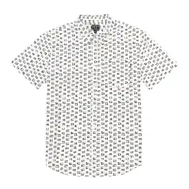 CHEMISE DARK SEAS LEONARDO WOVEN WHITE