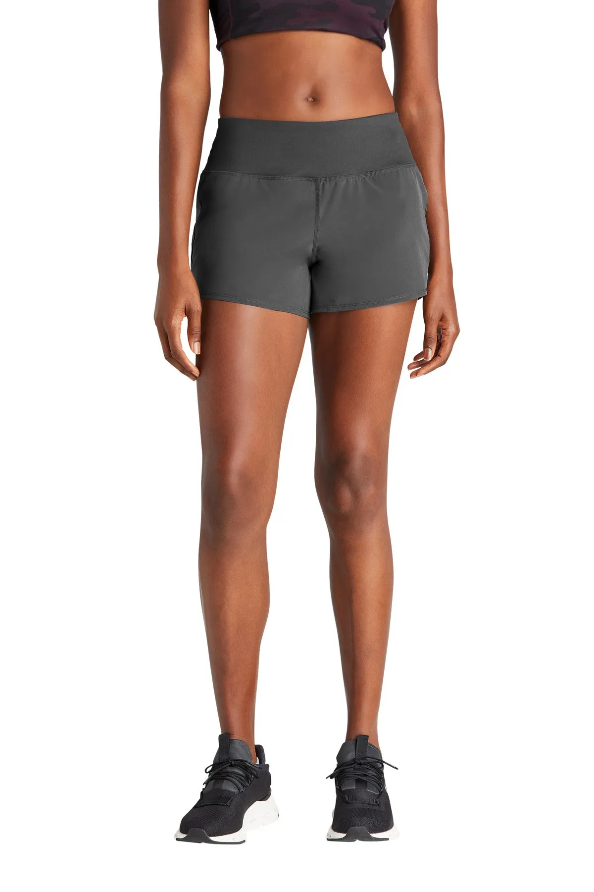 Custom Embroidered - Sport-Tek Ladies Repeat Short LST485