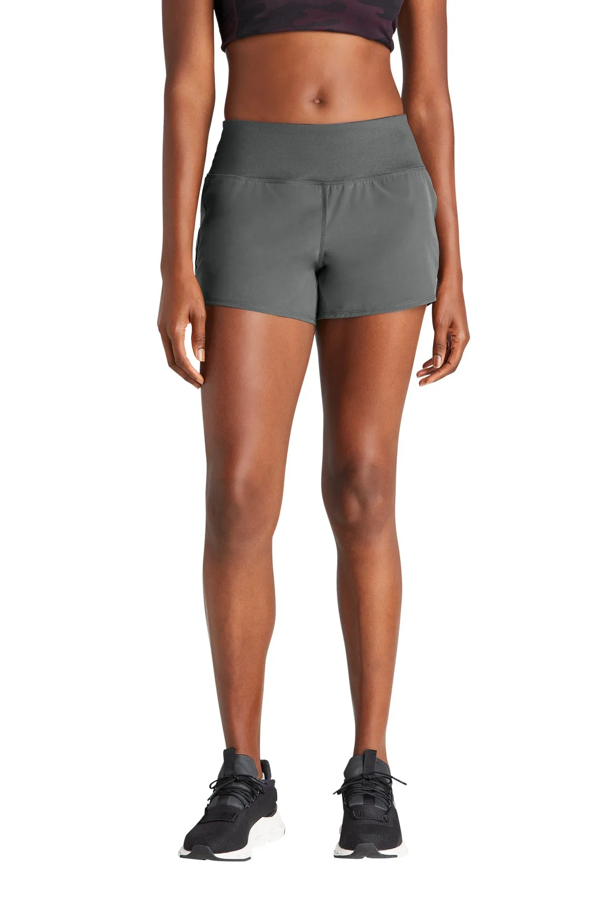 Custom Embroidered - Sport-Tek Ladies Repeat Short LST485