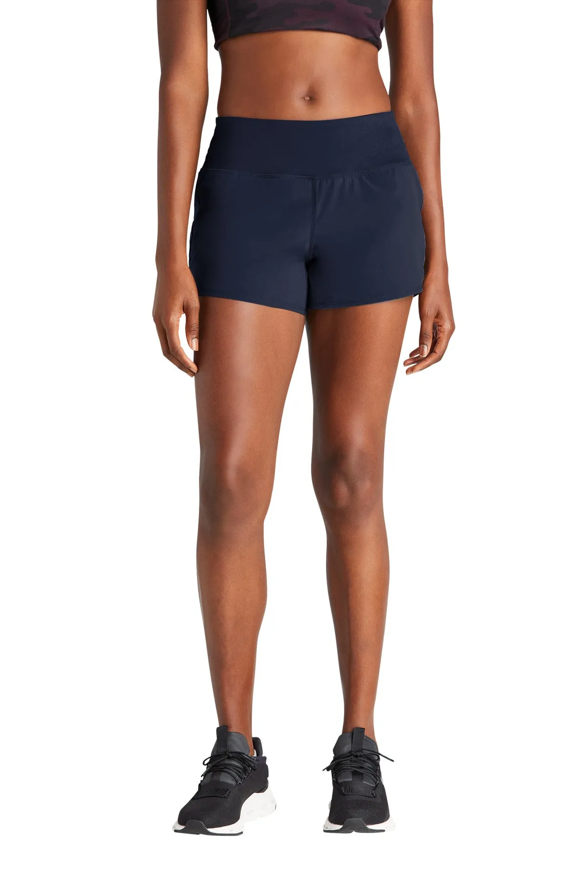 Custom Embroidered - Sport-Tek Ladies Repeat Short LST485