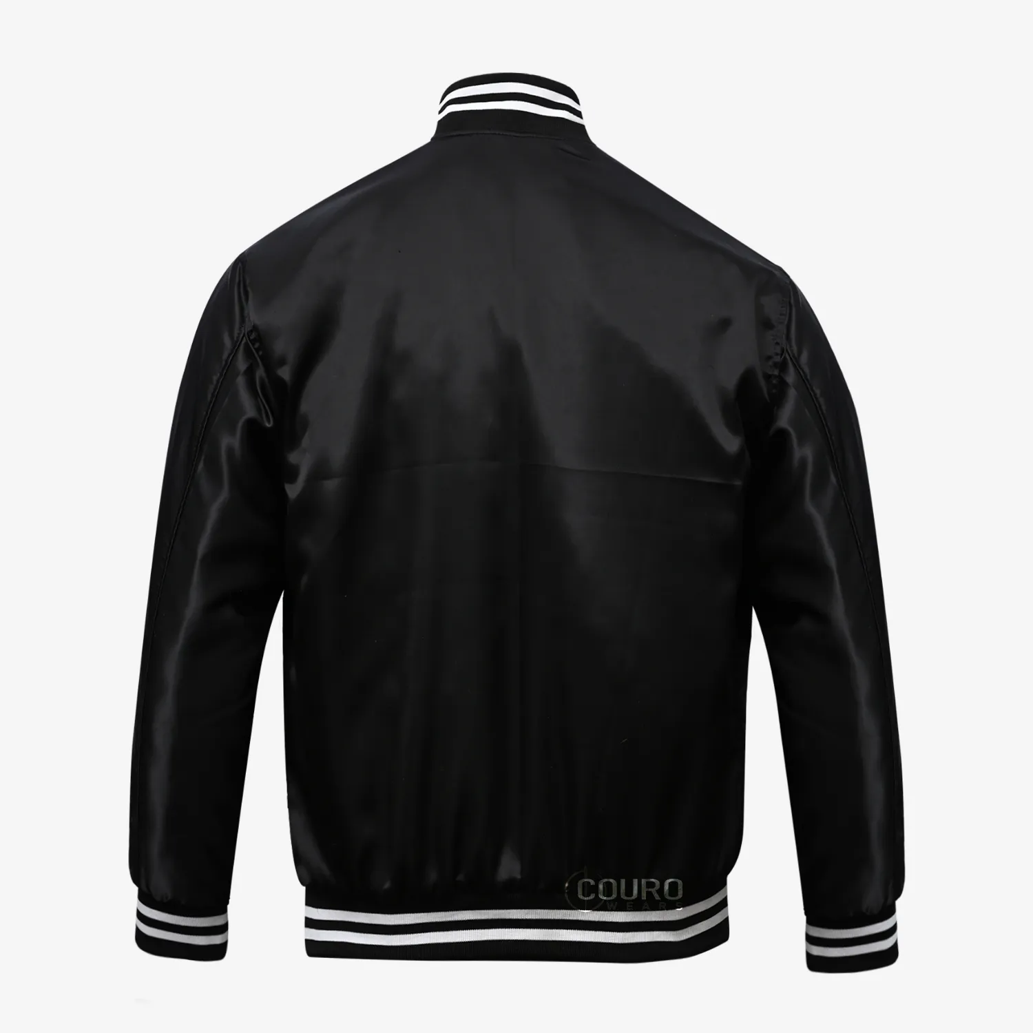 Custom Letterman Jackets Black - Couro Wears