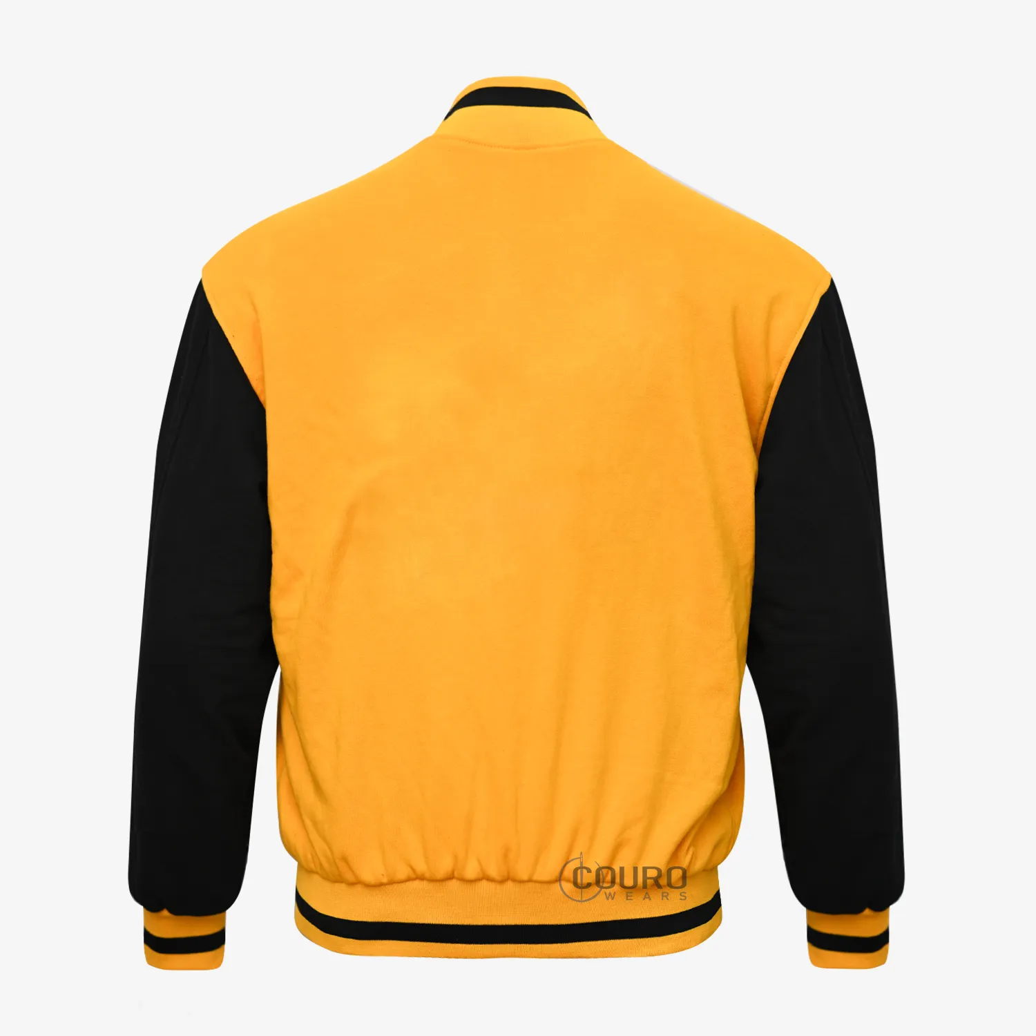 Custom Varsity Jackets Gold - Couro Wears