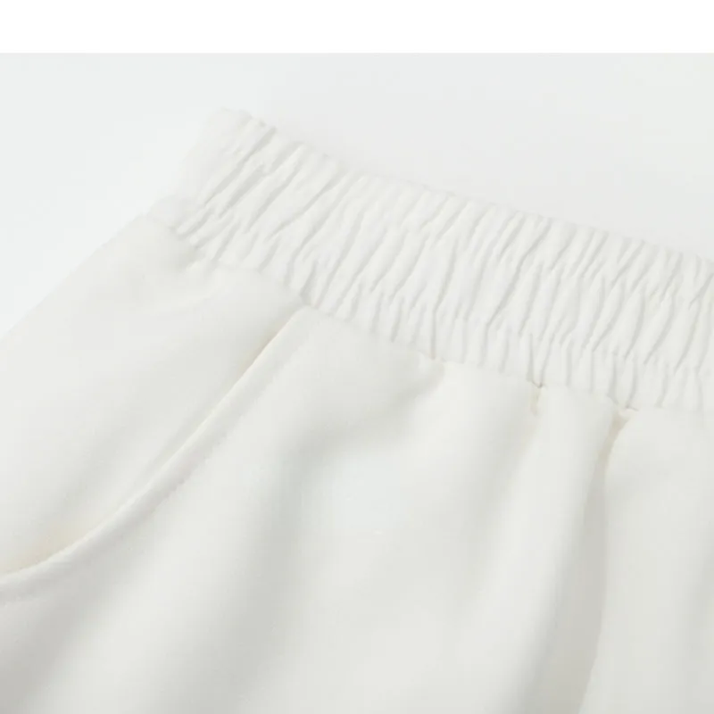 Cute Spring White Bear Shorts MK19174