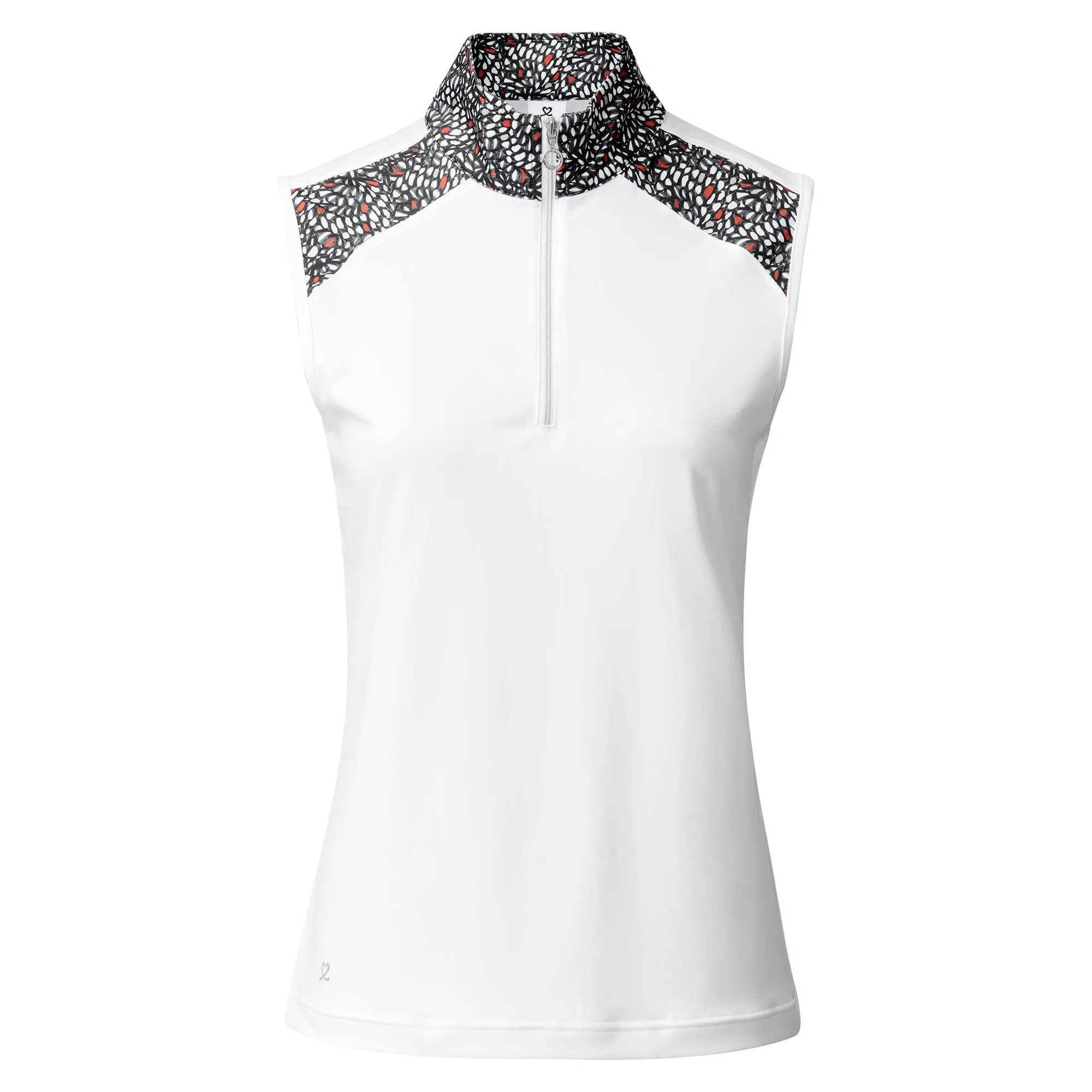 Daily Sports Imola Ladies Sleeveless Golf Polo White