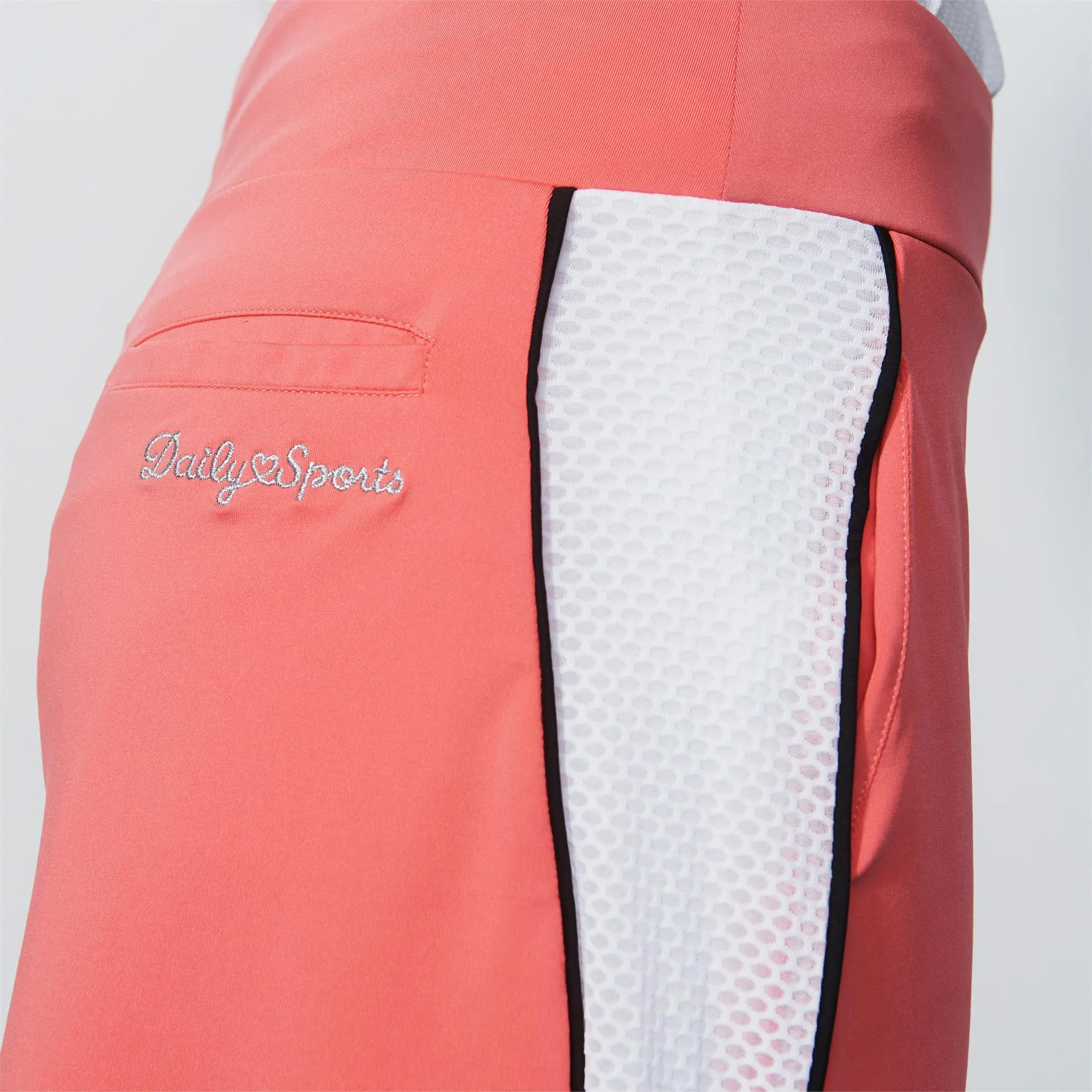 Daily Sports Lucca Ladies Golf Skort Coral 45cm