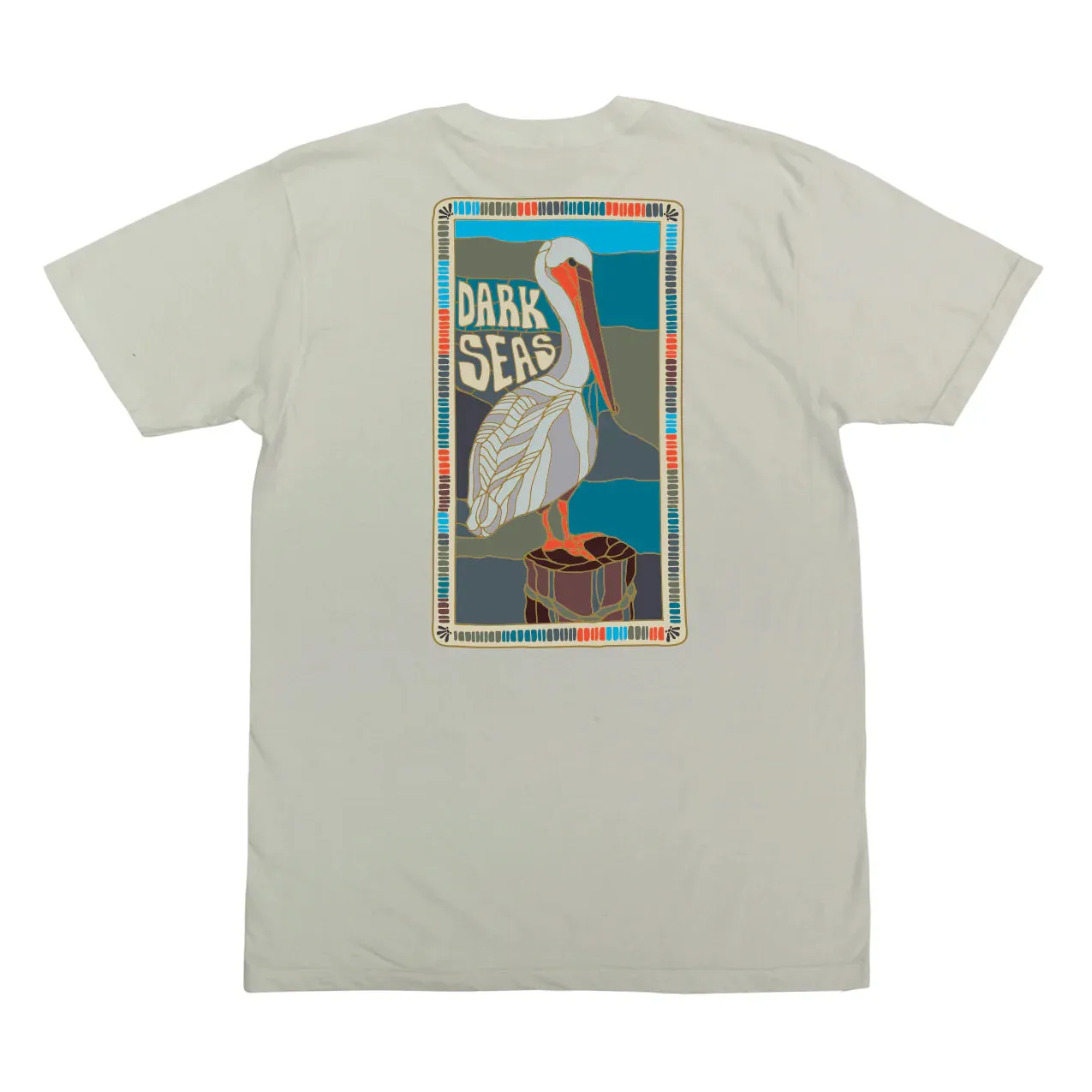 Dark Seas Birds Eye View Pigment T-Shirt