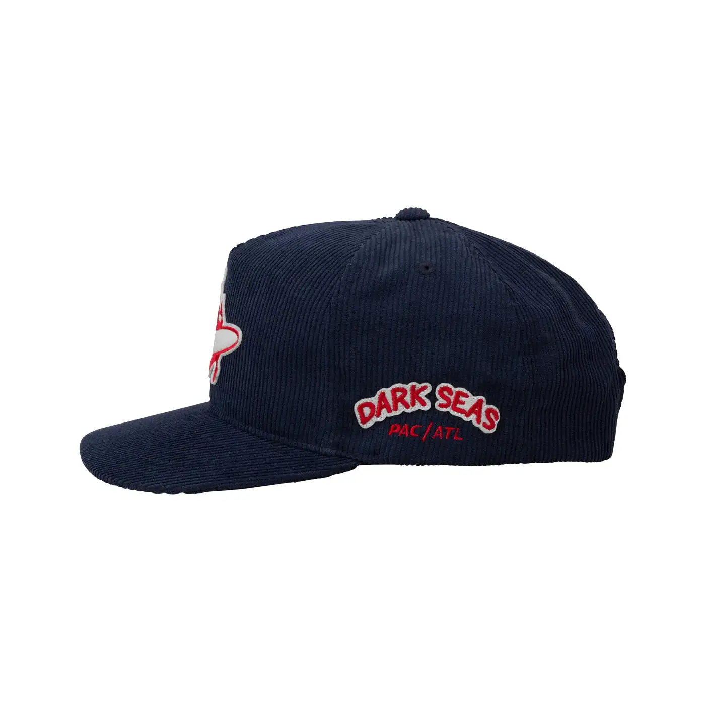 Dark Seas Booster Snapback navy OS