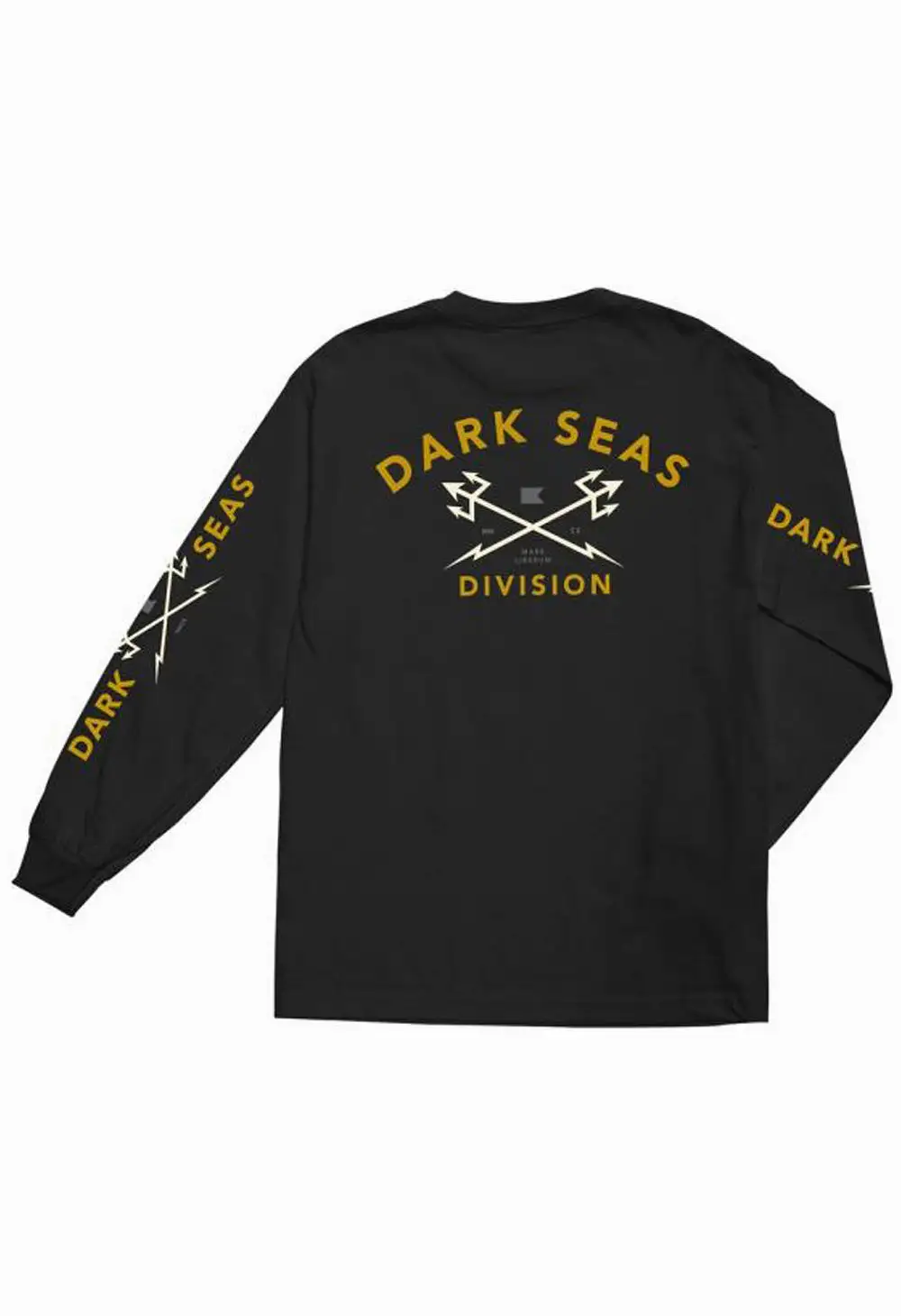 DARK SEAS HEADMASTER L/S TEE - BLACK