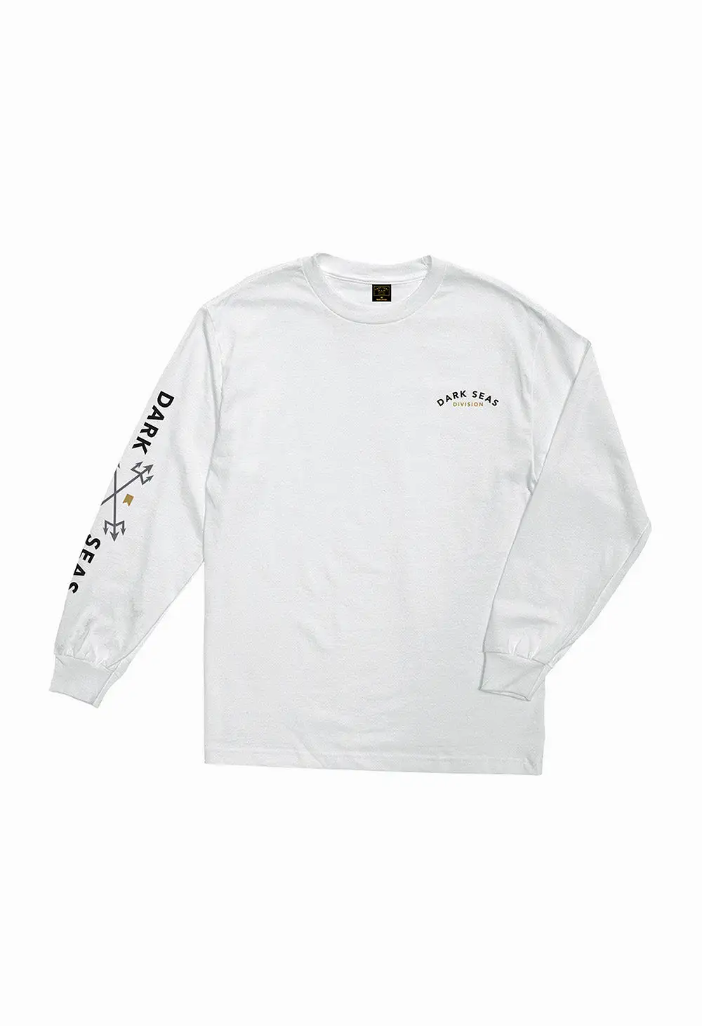 DARK SEAS HEADMASTER L/S TEE - WHITE