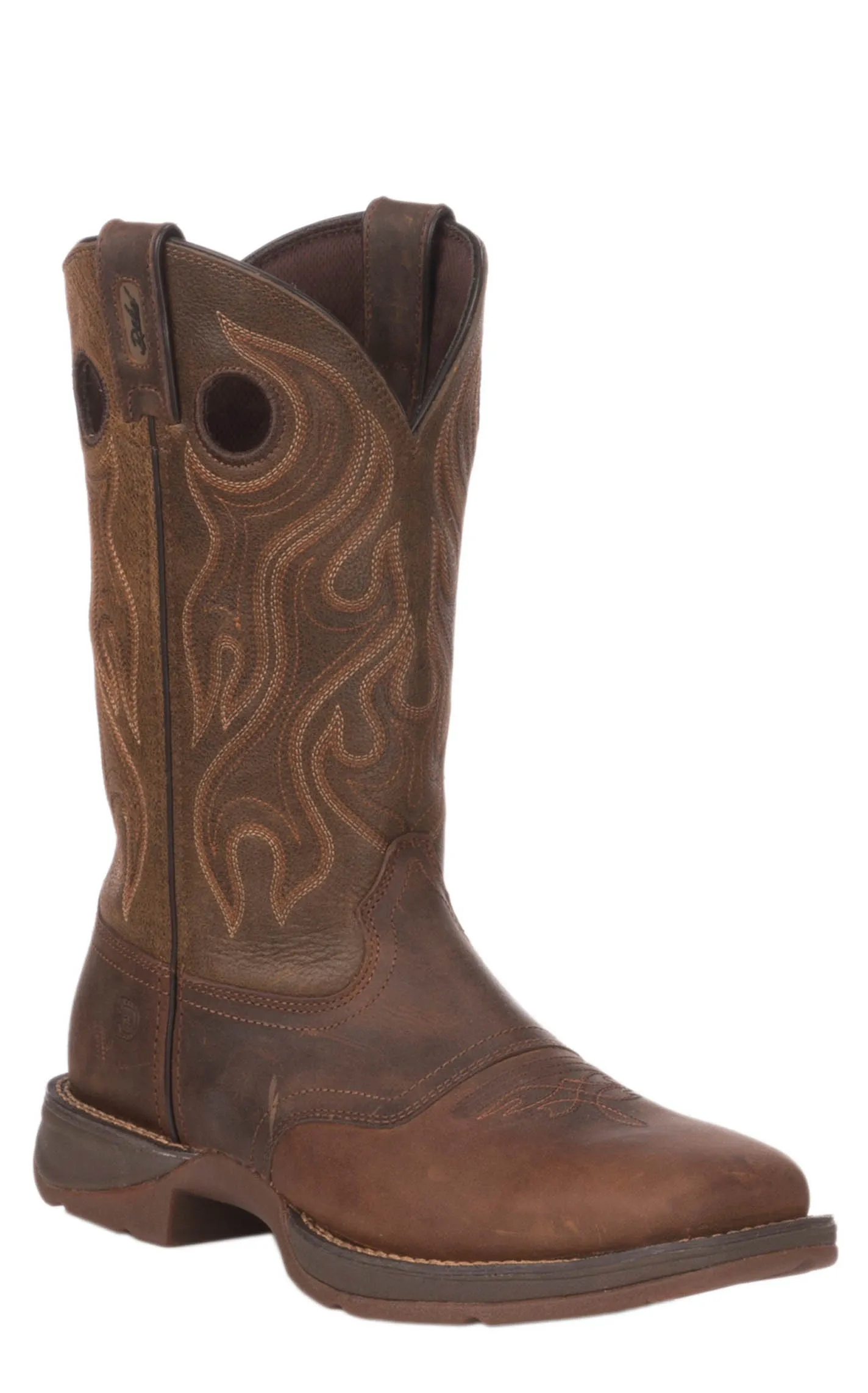 Durango Men's Rebel Sunset Brown Pull On Square Toe Cowboy Boot - Cavender's Exclusive