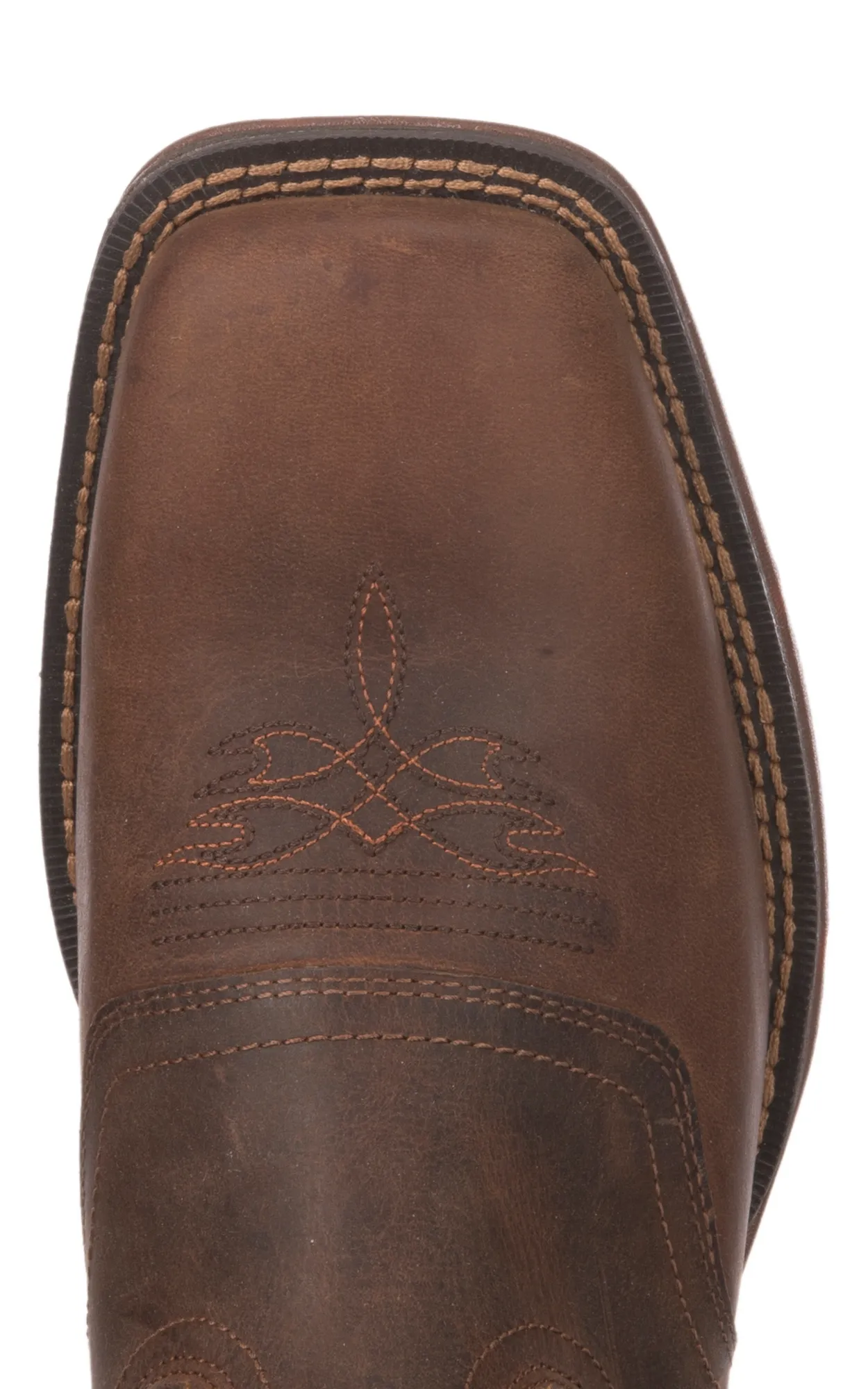 Durango Men's Rebel Sunset Brown Pull On Square Toe Cowboy Boot - Cavender's Exclusive