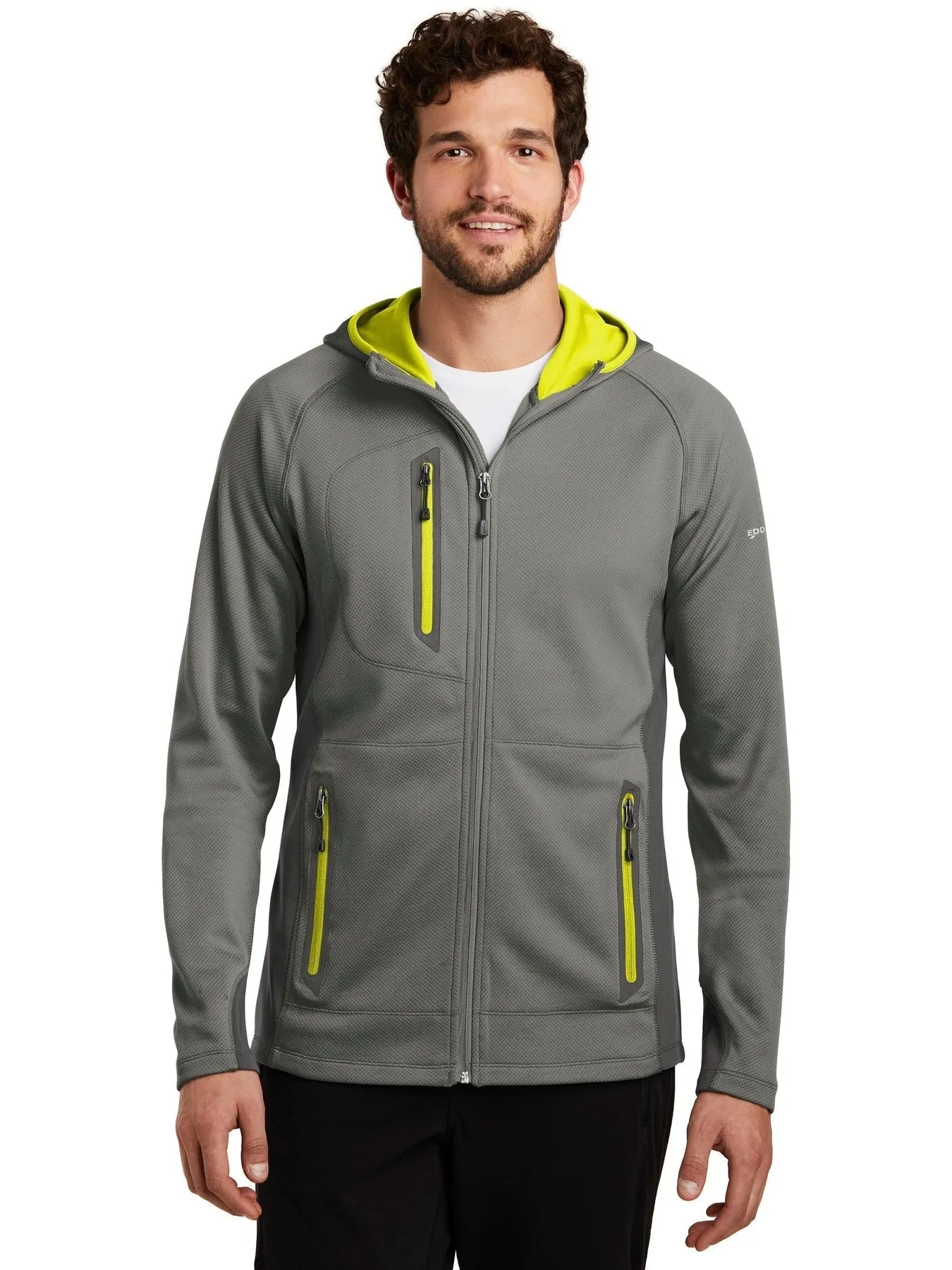 Eddie Bauer Sport Hooded Full-Zip Fleece Jacket