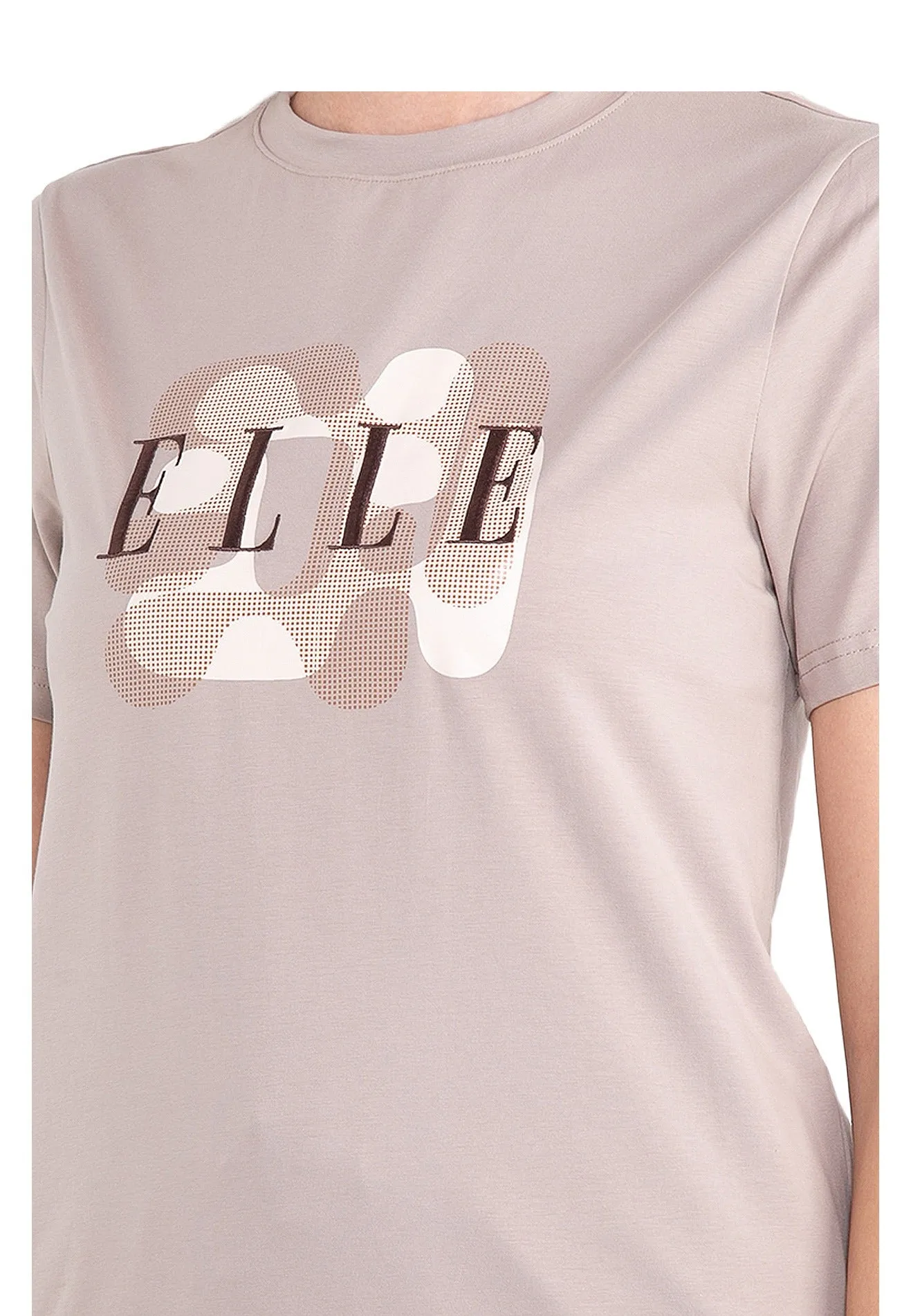 ELLE Active Logo Graphic Print Tee