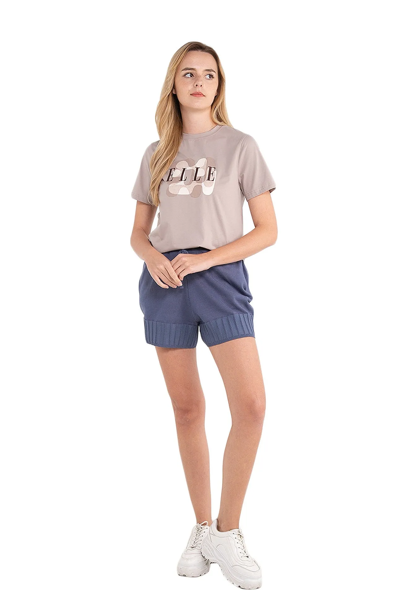 ELLE Active Logo Graphic Print Tee