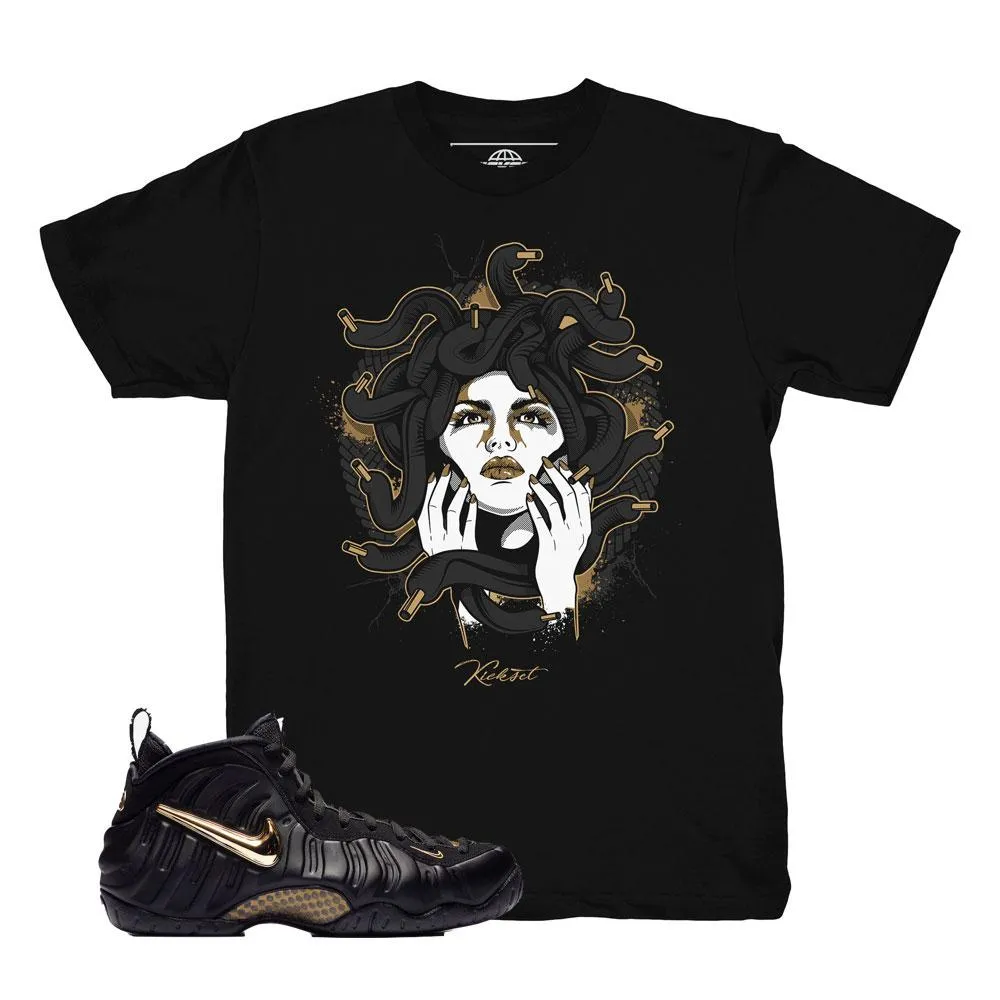 Foamposite Pro Gold Medusa Shirt