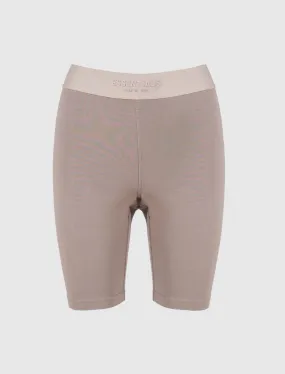 FOG ESSENTIALS WOMEN'S SPORT SHORT   TAUPE