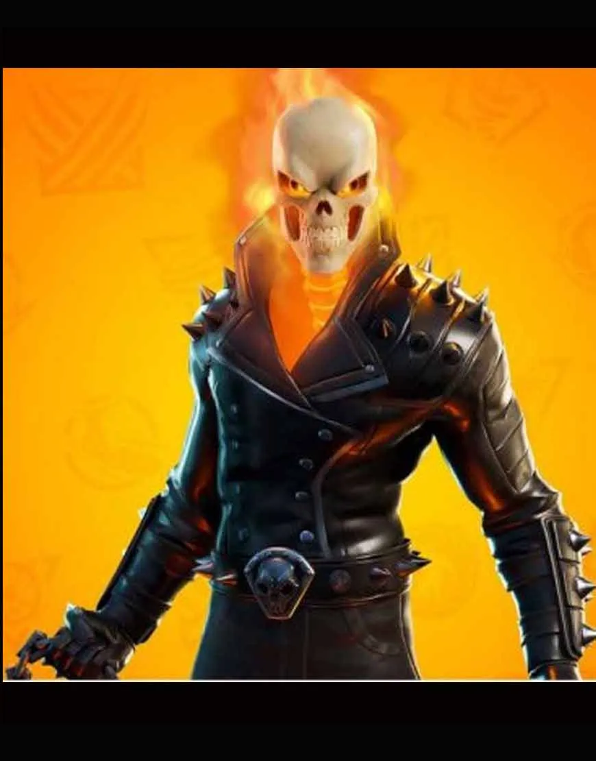 Fortnite Chapter 2 S04 Ghost Rider Cup Jacket | Ujackets.com - 50%OFF