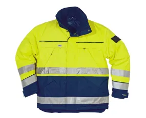 Fristads Airtech Lined Jacket Gt-421  Yellow Navy