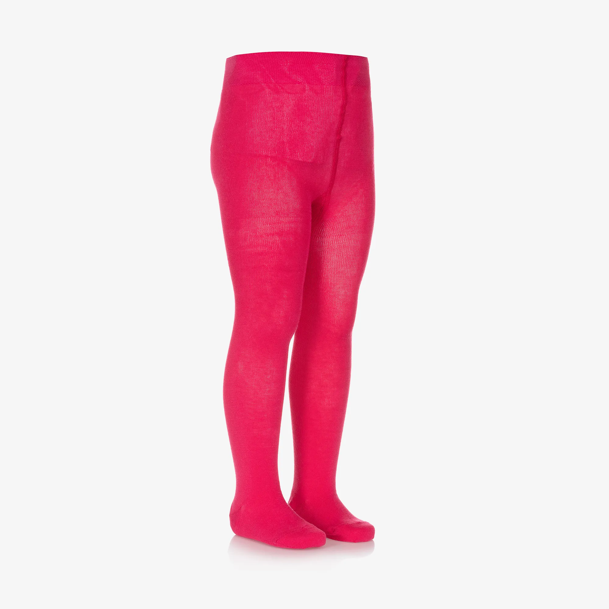 Fuchsia Pink Cotton Tights