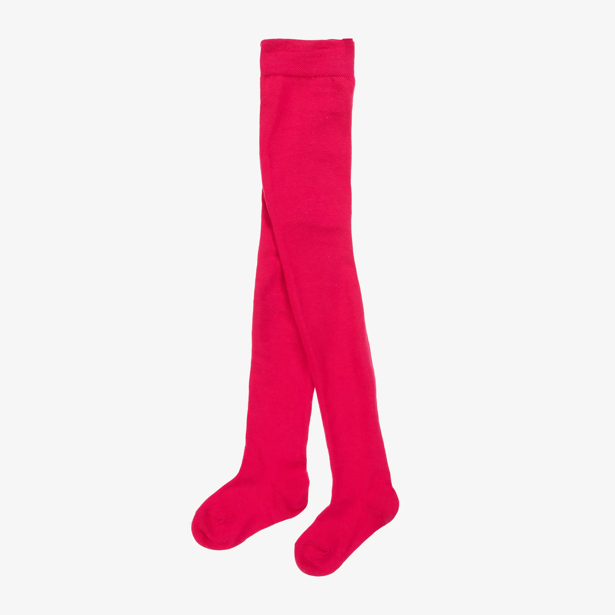 Fuchsia Pink Cotton Tights