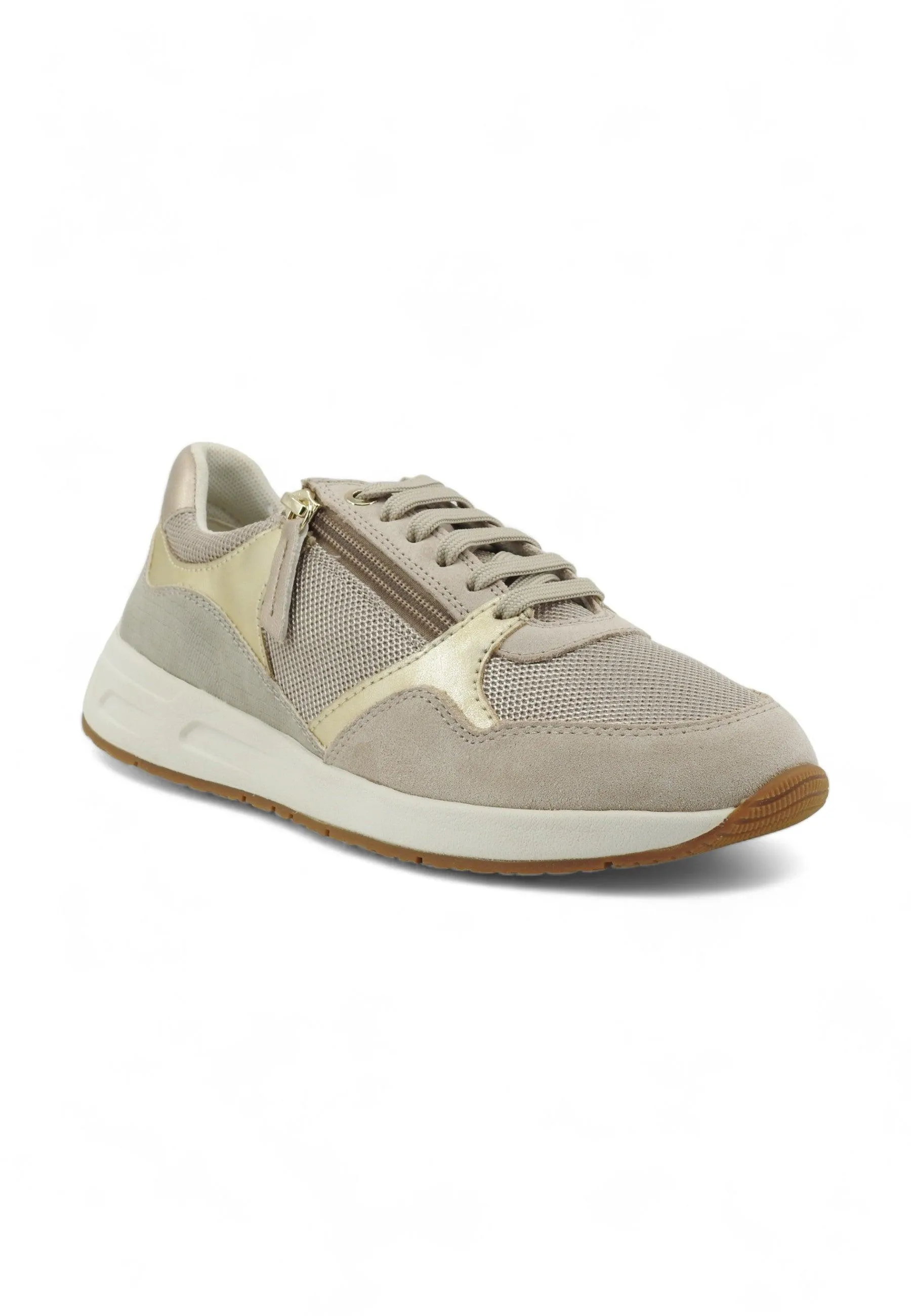 GEOX Bulmya Sneaker Donna Light Taupe Beige D36NQB01122C6738