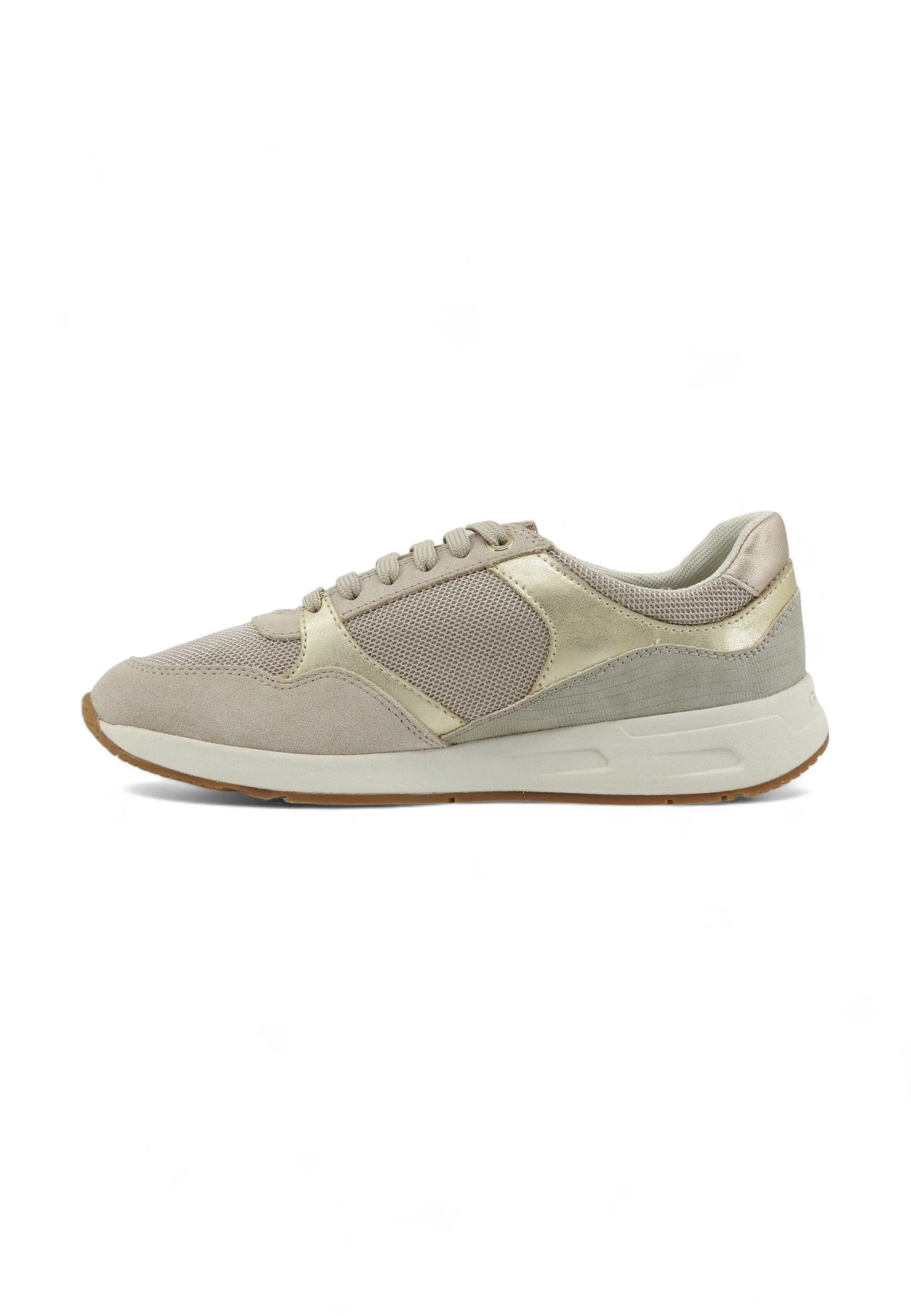 GEOX Bulmya Sneaker Donna Light Taupe Beige D36NQB01122C6738