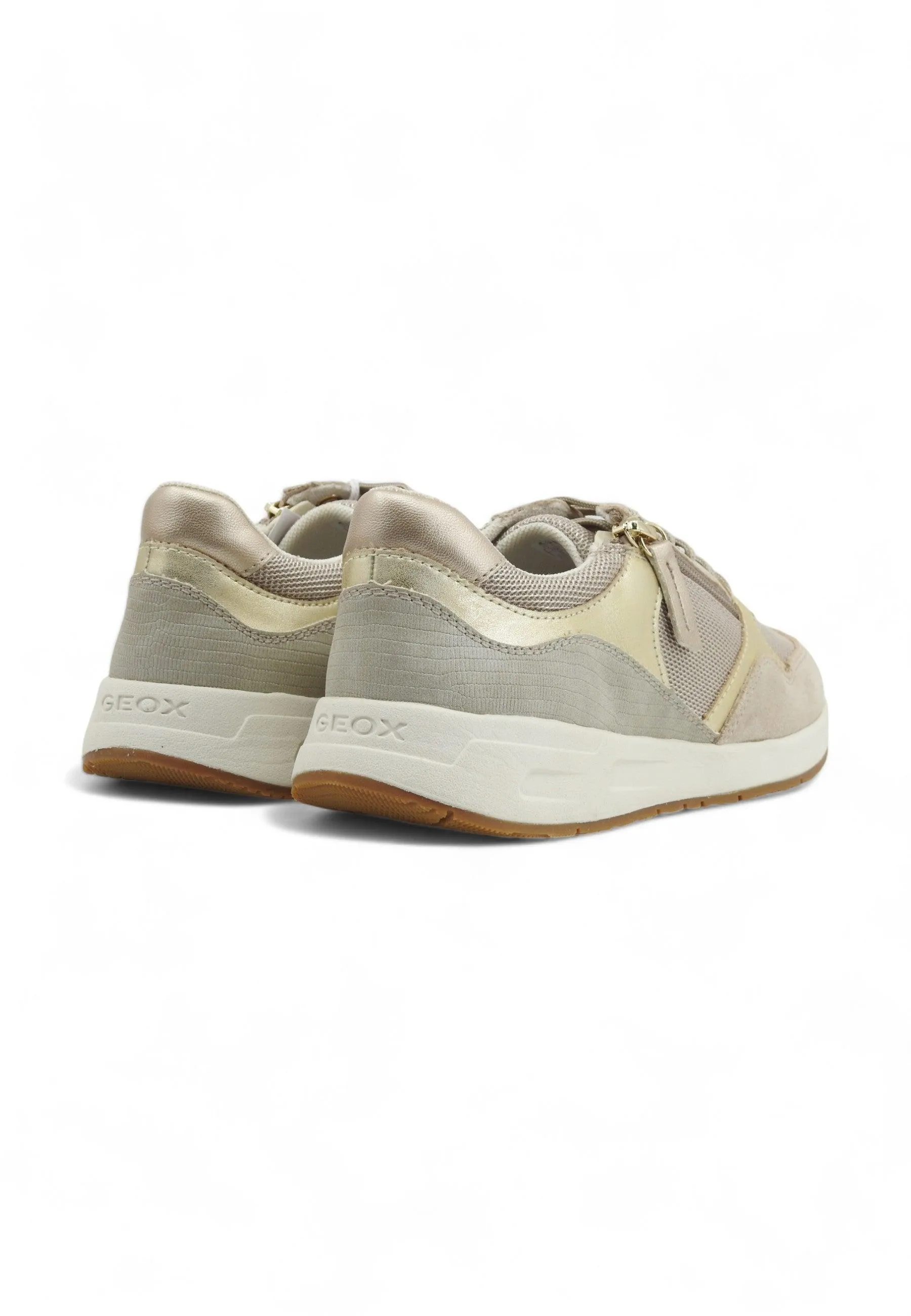 GEOX Bulmya Sneaker Donna Light Taupe Beige D36NQB01122C6738