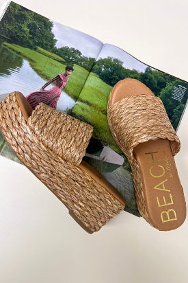 Go Your Own Way Sandal in Cognac