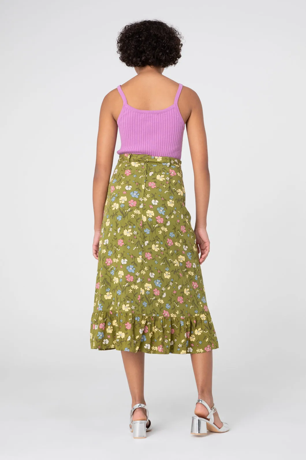 Heather Ditsy Skirt