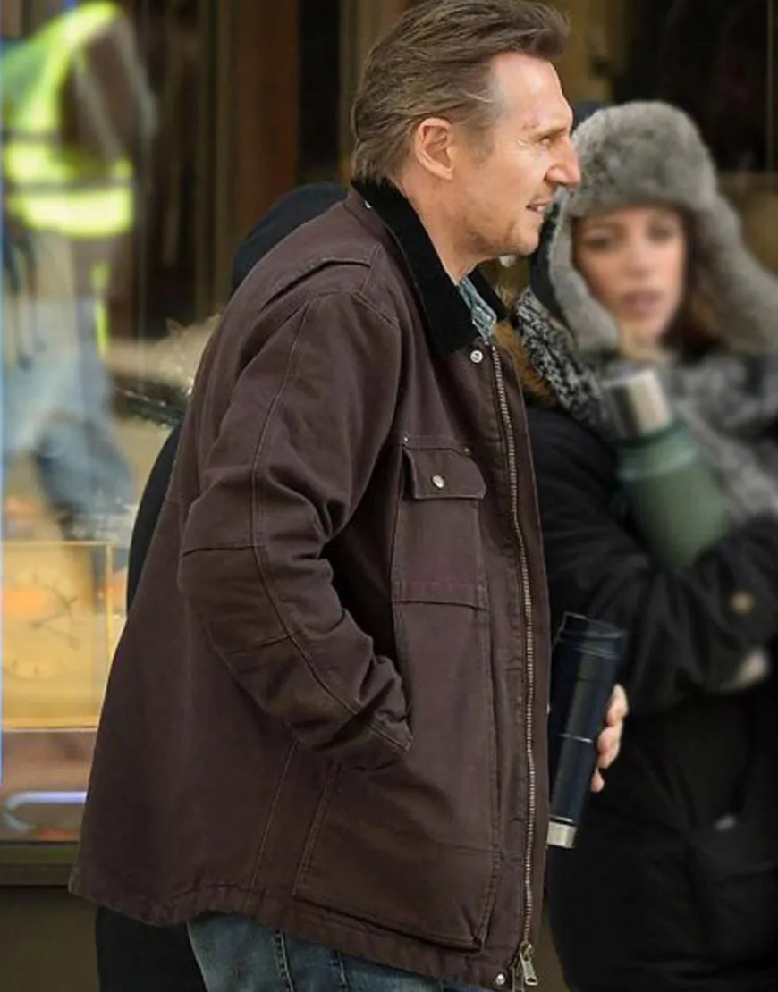 Honest Thief Liam Neeson Jacket | Tom Brown Cotton Jacket | 35% OFF!