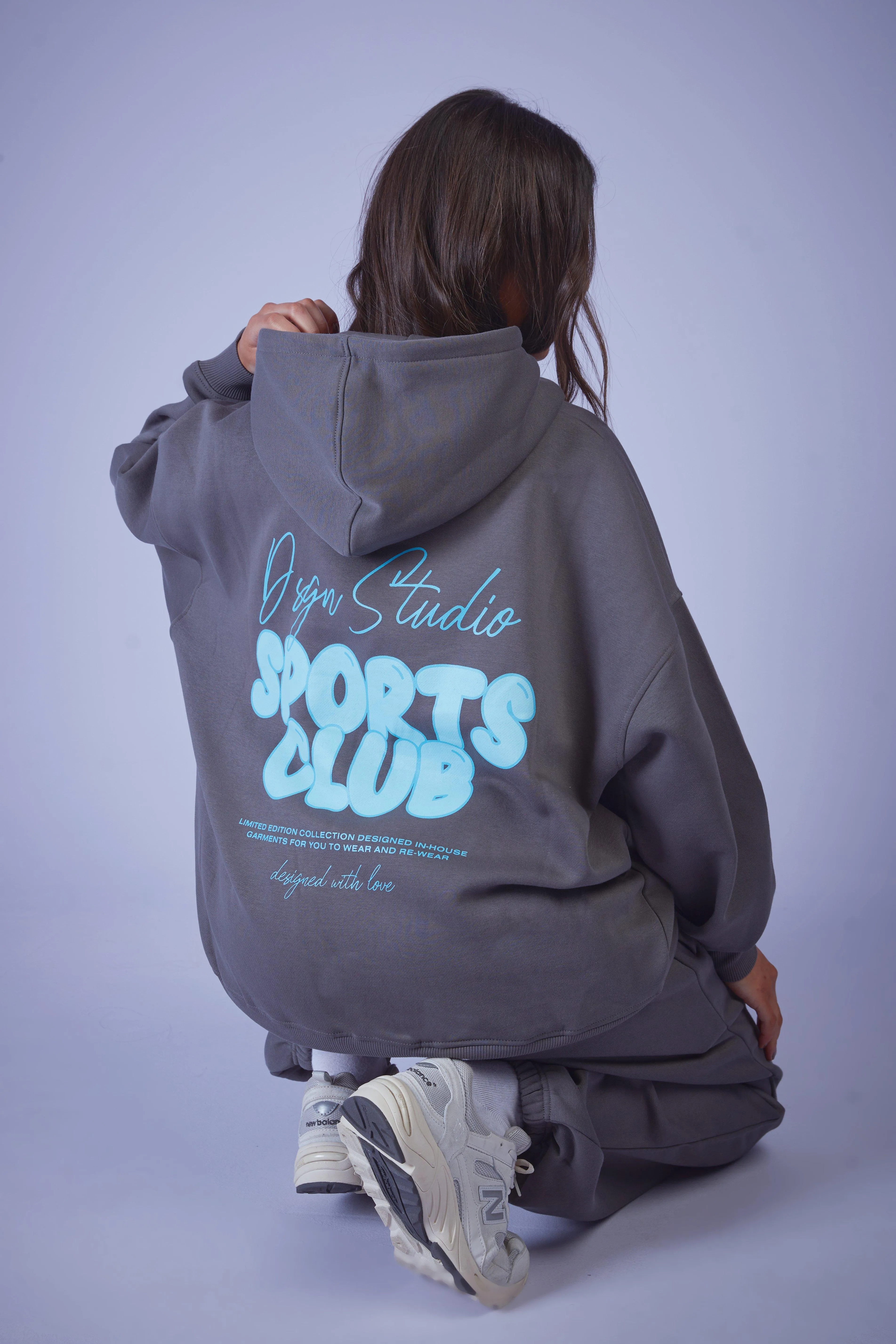 Hoodies & Sweatshirts | Dsgn Studio Sports Bubble Slogan Oversized Hoodie | boohoo