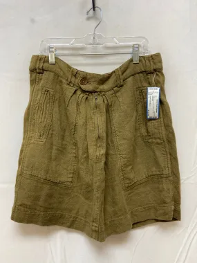 Isabel Etoile Marant Size 1 Olive Green Linen Pockets zip fly Skirt