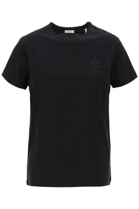 Isabel marant etoile aby regular fit t-shirt TS0070FA A1N98E BLACK